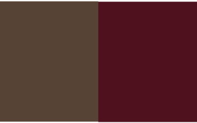New in the spectral range: wine red and sepia brown ultramatt